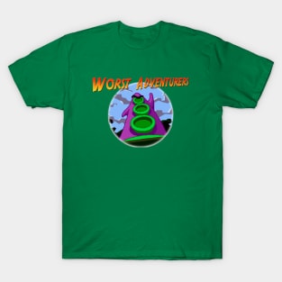 WORST ADVENTURERS Purple Tentacle T-Shirt